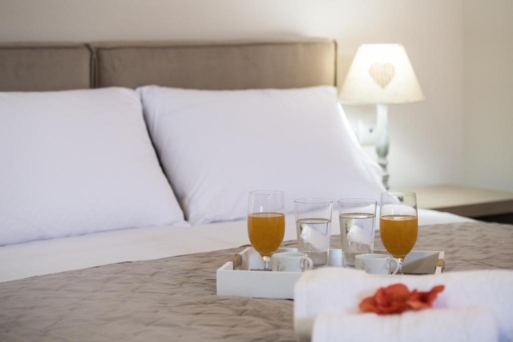 Postel nebo postele na pokoji v ubytování Balver Luxury Apartments
