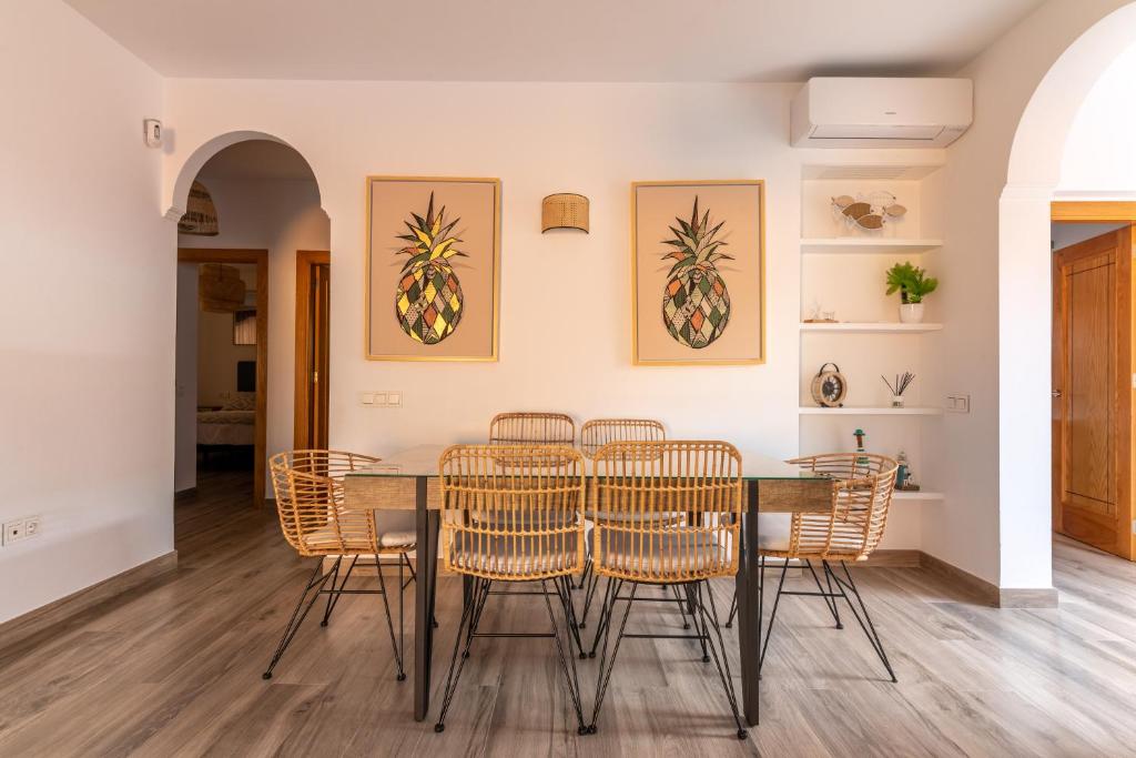 Posezení v ubytování VILLA CAYETANA