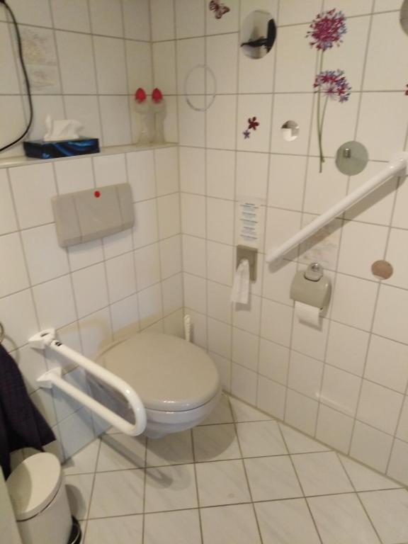 Koupelna v ubytování Ferienwohnung Kiruga