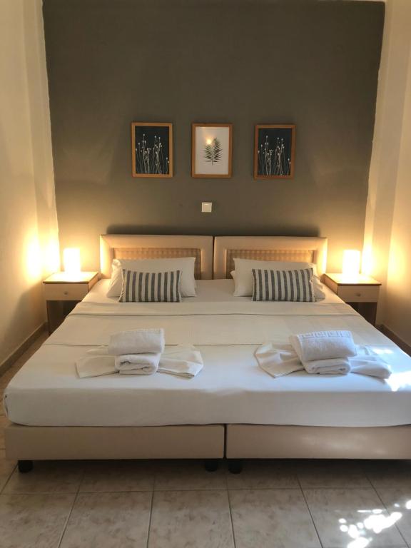 Posteľ alebo postele v izbe v ubytovaní DERES Apartments