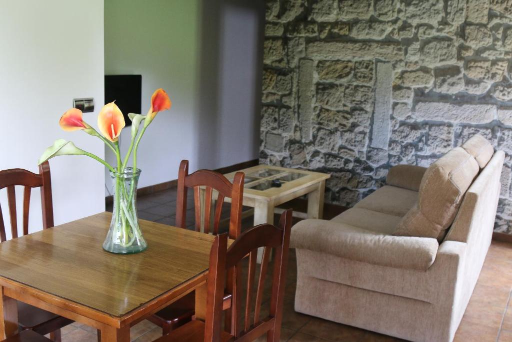Posezení v ubytování Casa Rural Ekoigoa