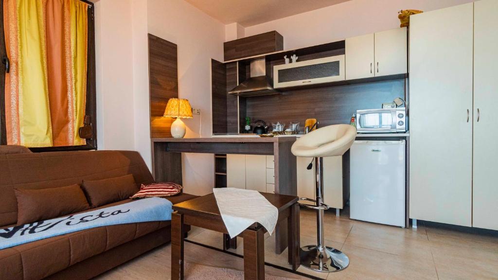 Studio with Balcony