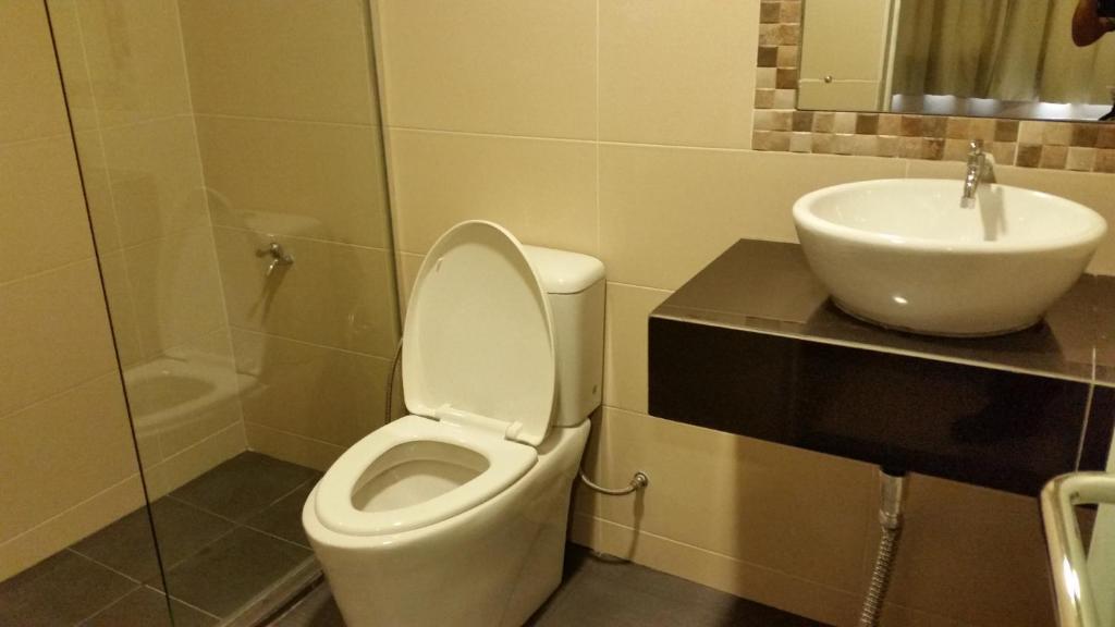 Koupelna v ubytování Hotel Sri Iskandar