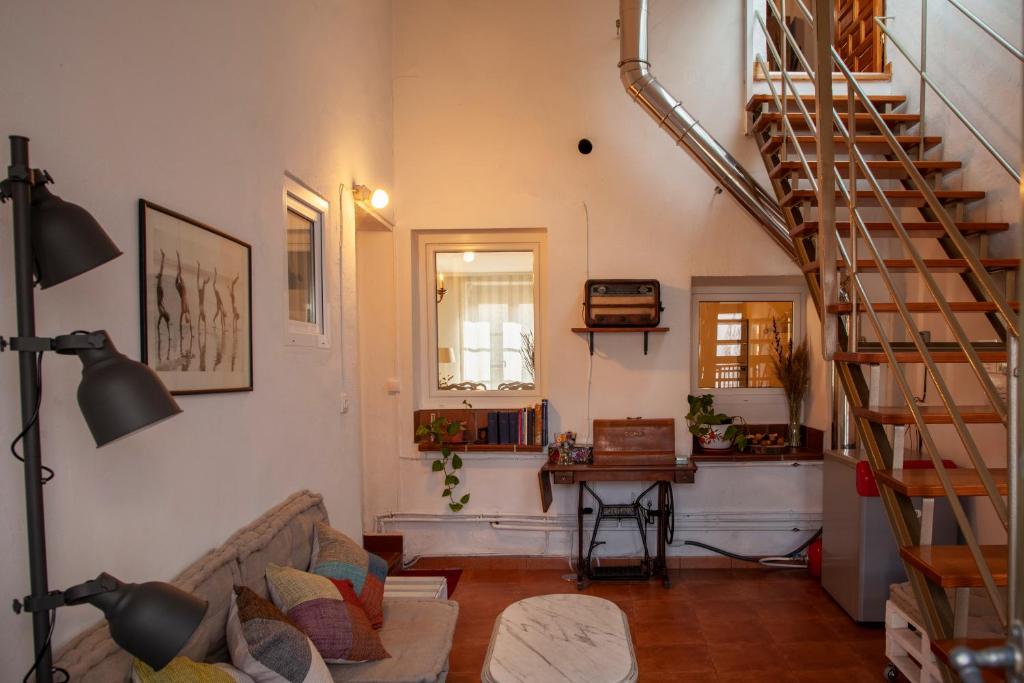 Posezení v ubytování CASA TEO