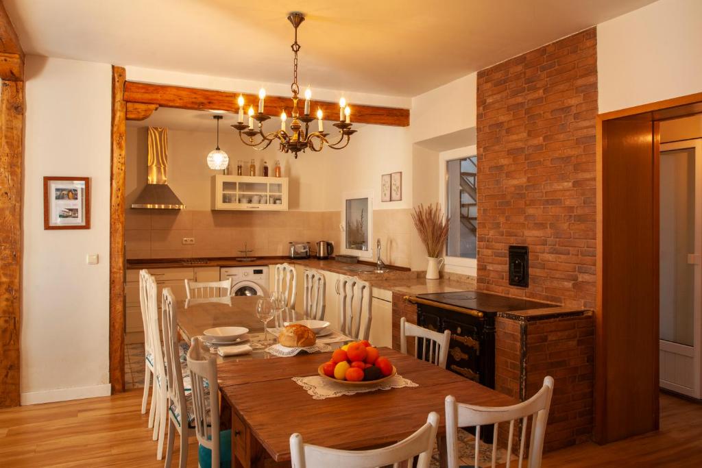 Kuchyň nebo kuchyňský kout v ubytování CASA TEO