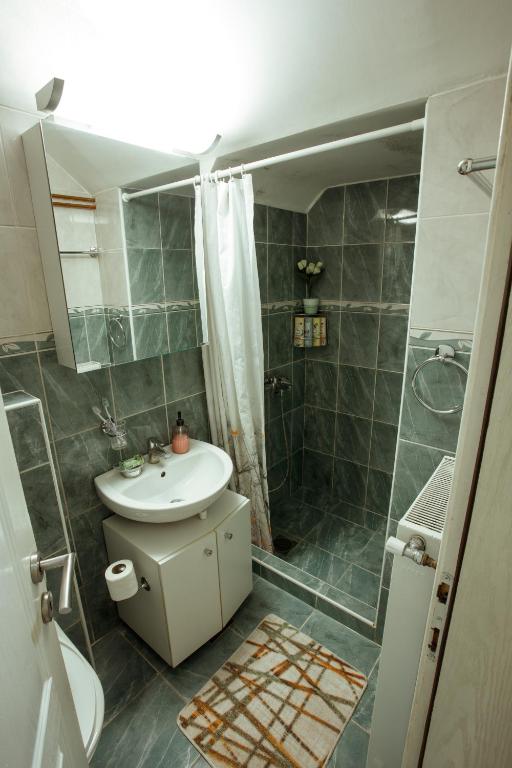 Baðherbergi á Apartman Marija