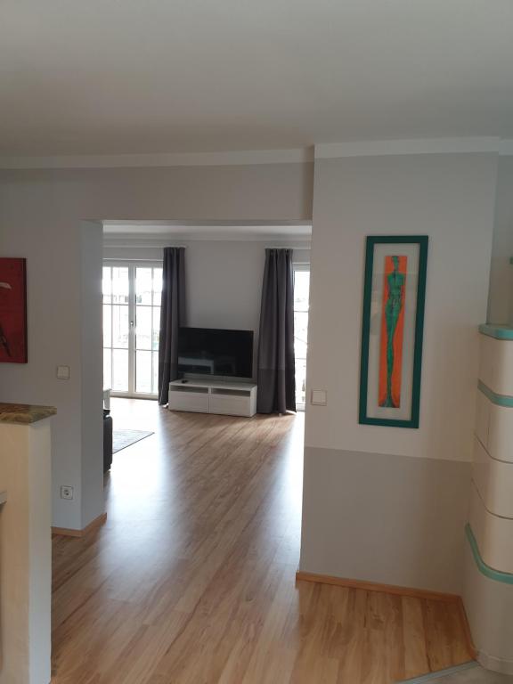 A bed or beds in a room at Appartement Waldfriede