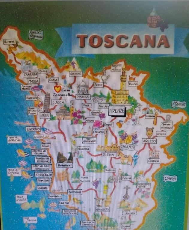Fotografie z fotogalerie ubytování Casa Toscanella v destinaci Pescia