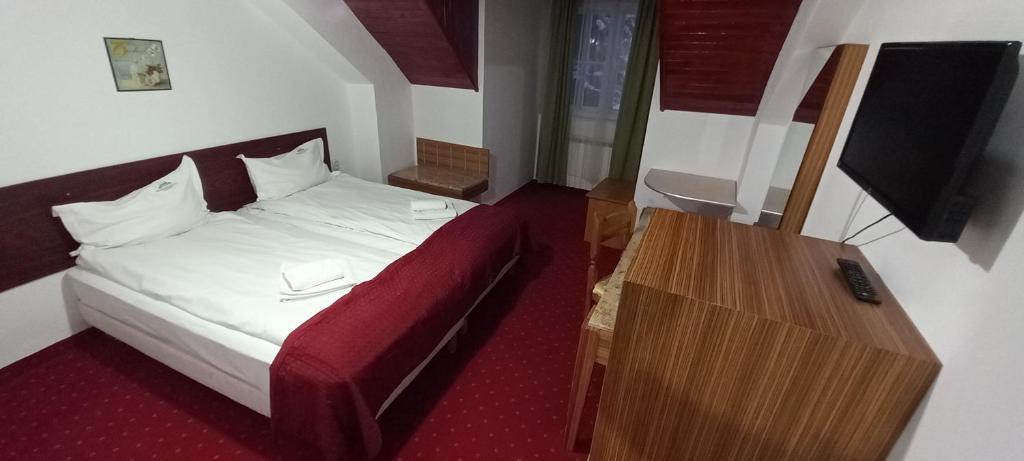 Postel nebo postele na pokoji v ubytování Mountain Breeze