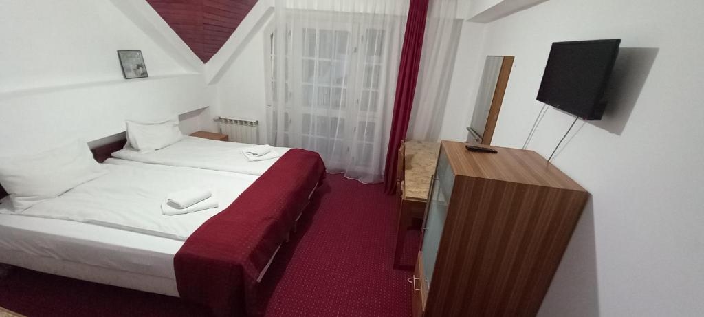 Postel nebo postele na pokoji v ubytování Mountain Breeze