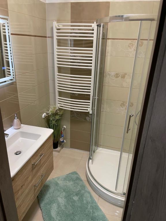 Łazienka w obiekcie Classic City Apartman