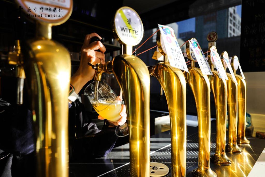 Nápoje v ubytování Hotel Initial-Beer