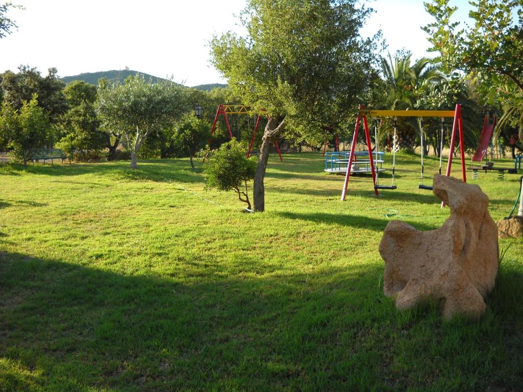 A garden outside Il Castello