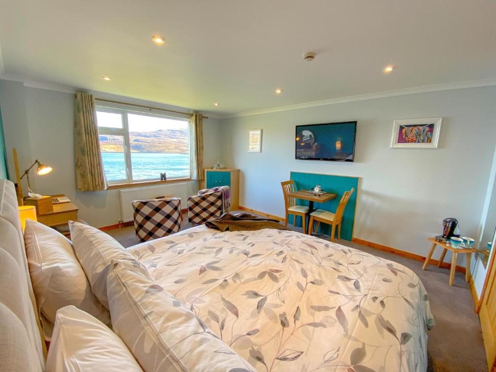 Posezení v ubytování An-Airidh Bed & Breakfast Portree