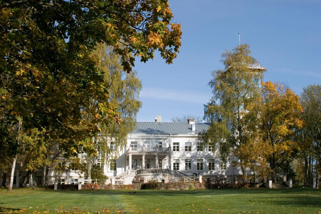 Zahrada ubytování Pühajärve Spa & Holiday Resort