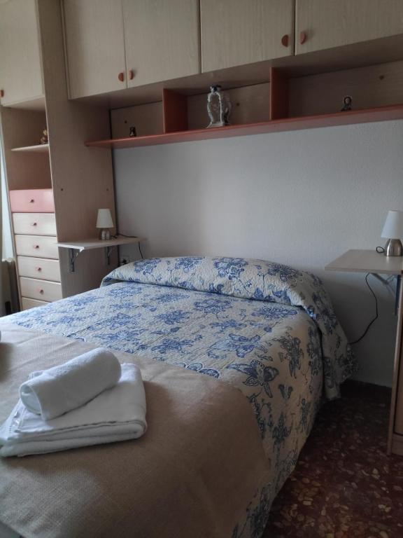Postel nebo postele na pokoji v ubytování Alquiler Vacacional Carlos III