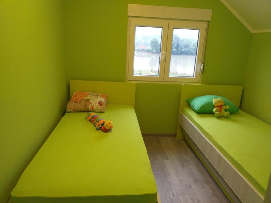 Llit o llits en una habitació de Biser na Drini