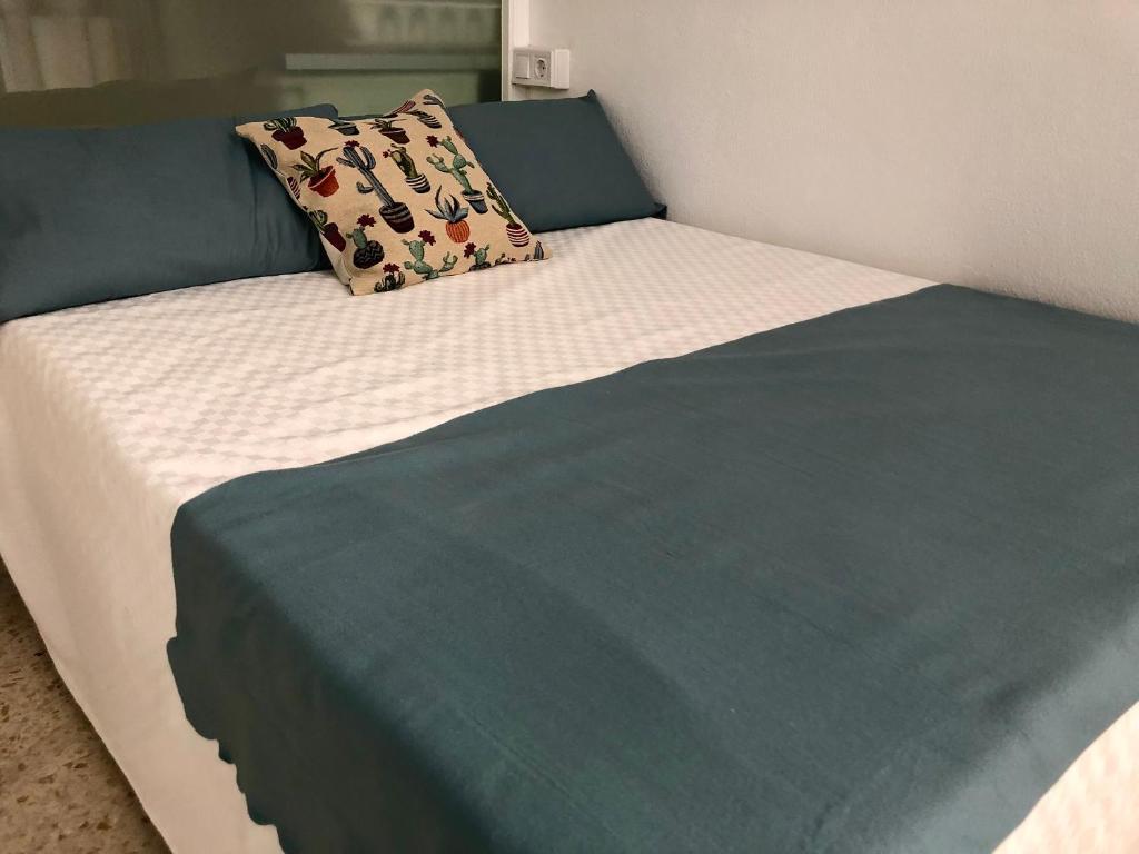 Posteľ alebo postele v izbe v ubytovaní Loft con acceso a piscina