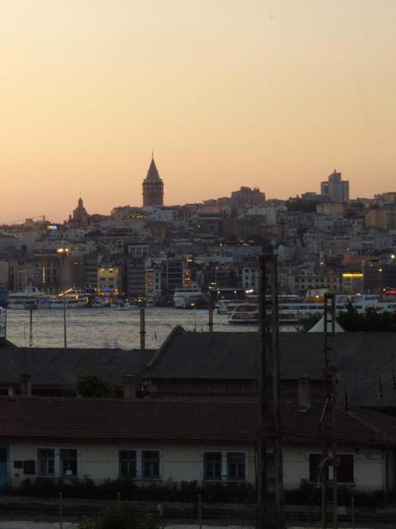 a view of a city with a river and buildings at Gulhane Garden Hotel in Istanbul