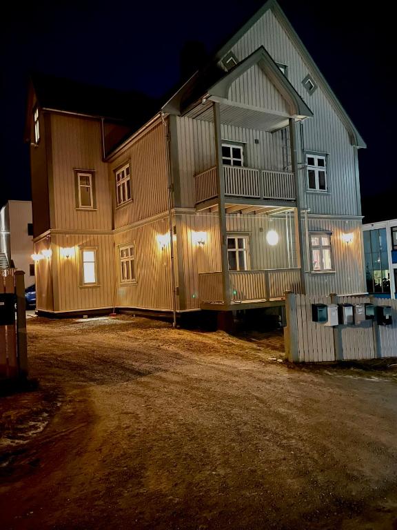 Budova, kde se apartmán nachází