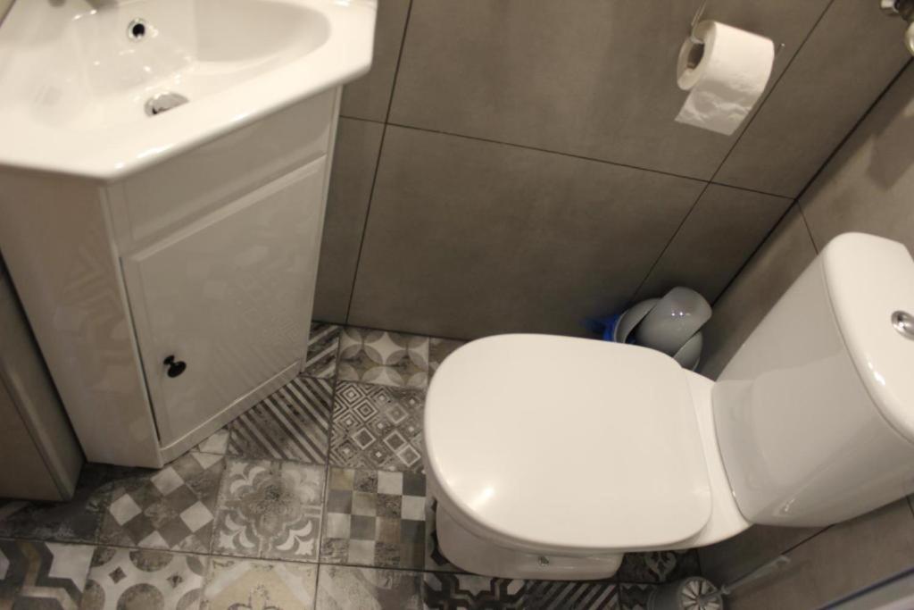 Kúpeľňa v ubytovaní Willa Pod Zielonym Wierchem