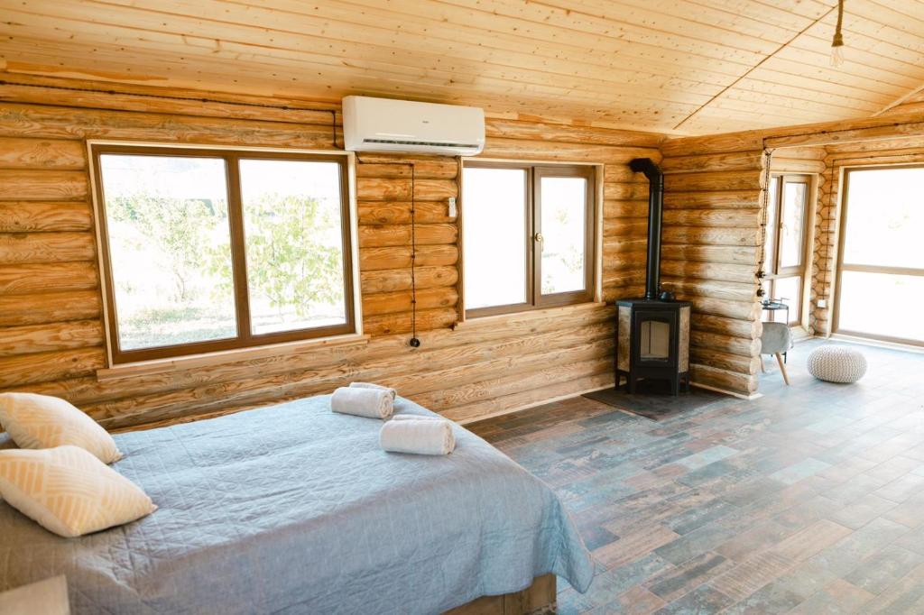 Wooden House in WildLife Refuge - King Room Met Uitzicht Op De Tuin