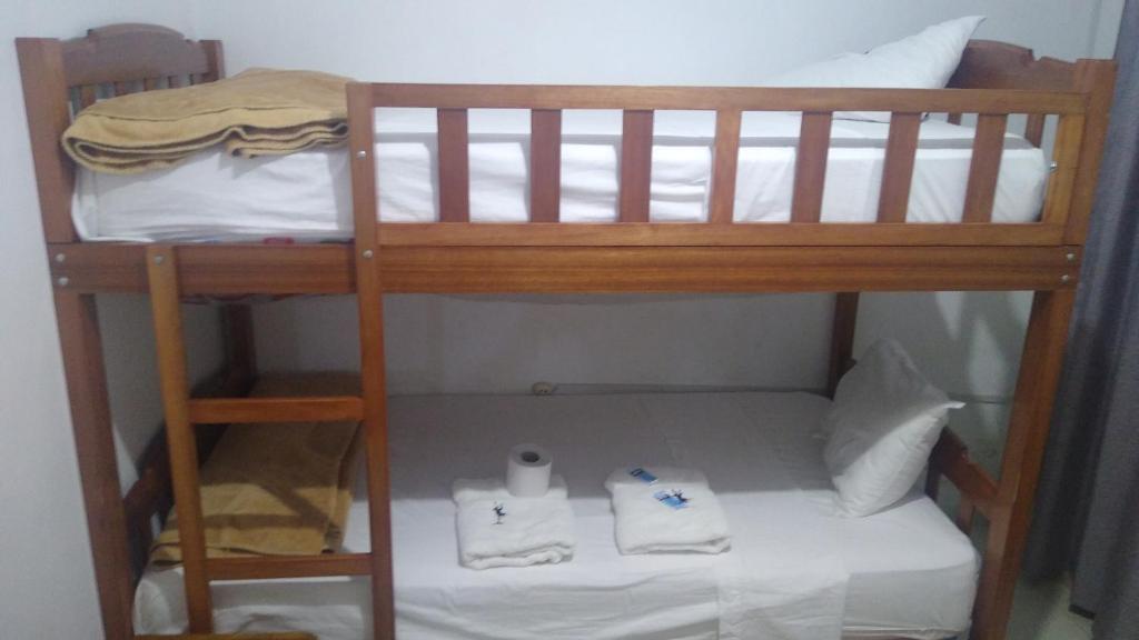 Postel nebo postele na pokoji v ubytování BACHÍG Hospedaje