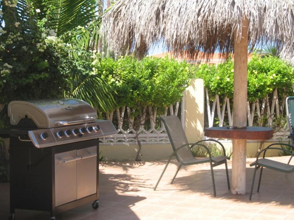 Um jardim em Aruba Cunucu Residence