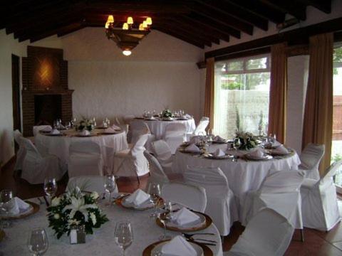 Restaurace v ubytování Casa de la Loma