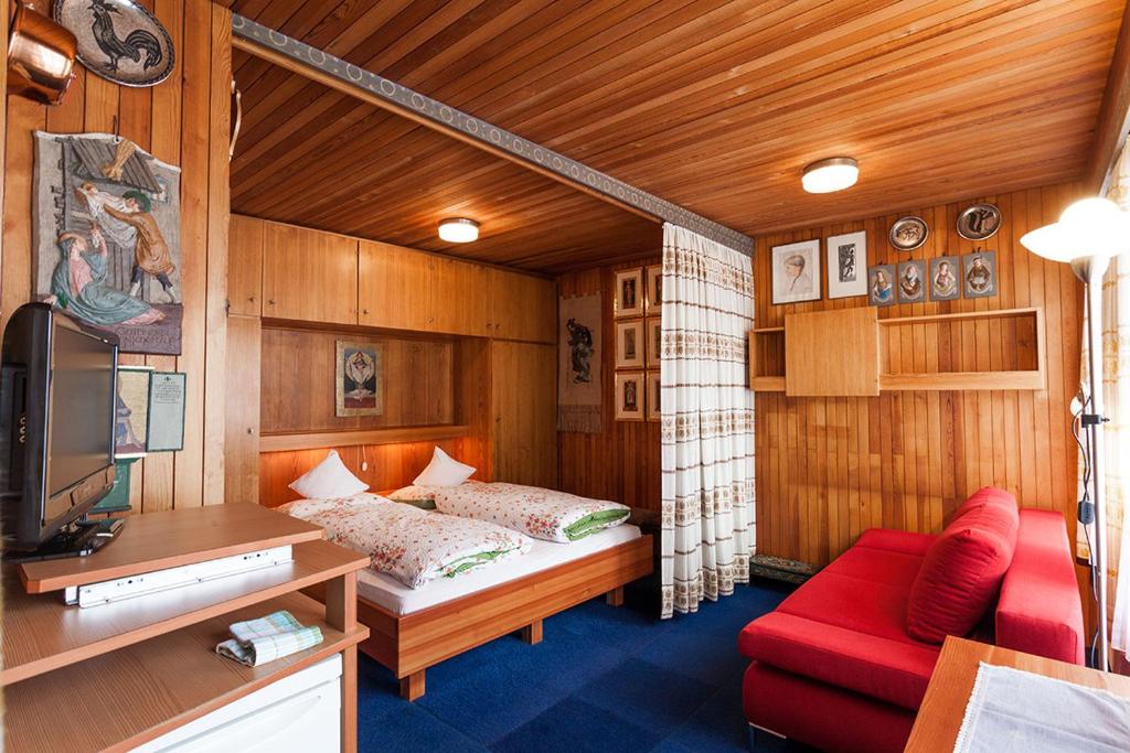 Postel nebo postele na pokoji v ubytování Appartements Claudia