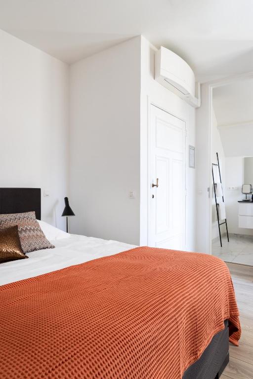 Postel nebo postele na pokoji v ubytování Maison Josephine
