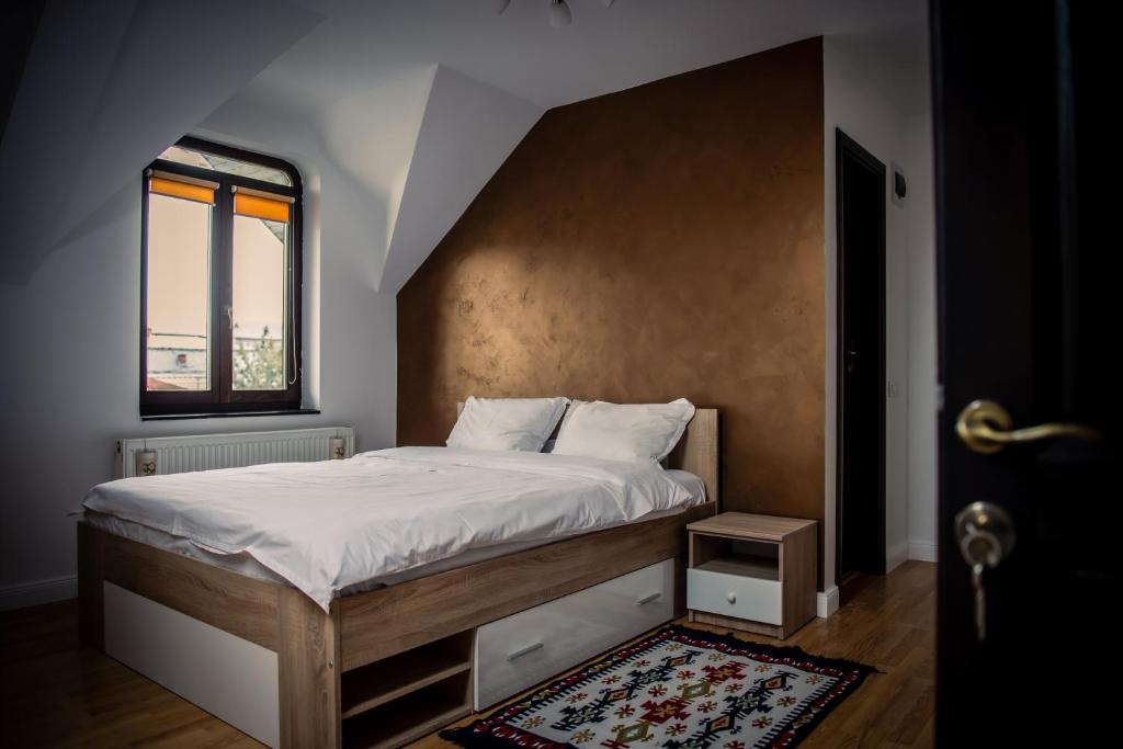 Posteľ alebo postele v izbe v ubytovaní Casa Murgulet