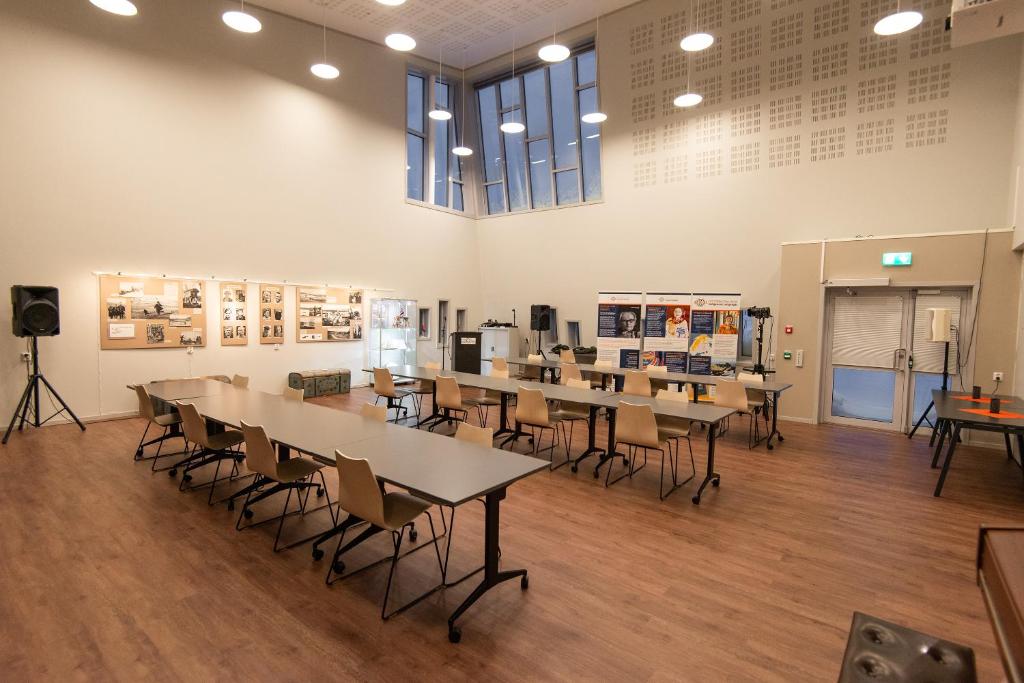 Restaurace v ubytování Fjellfolkets Hus