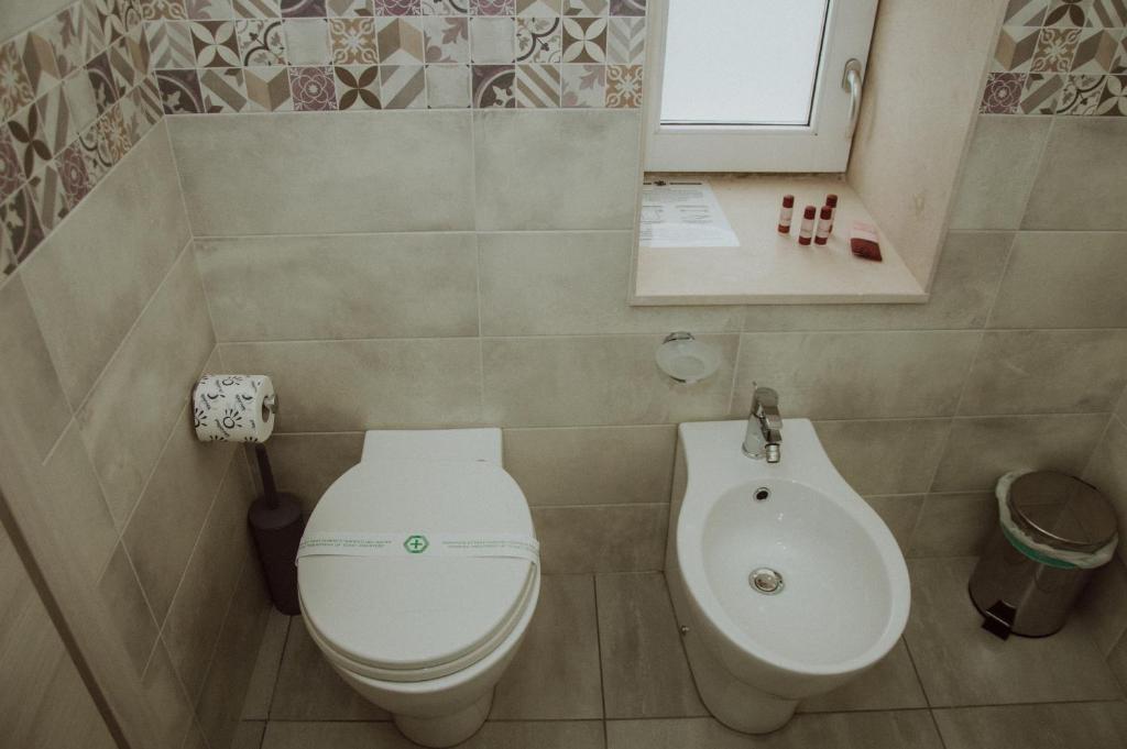 Koupelna v ubytování Il Canale Design House