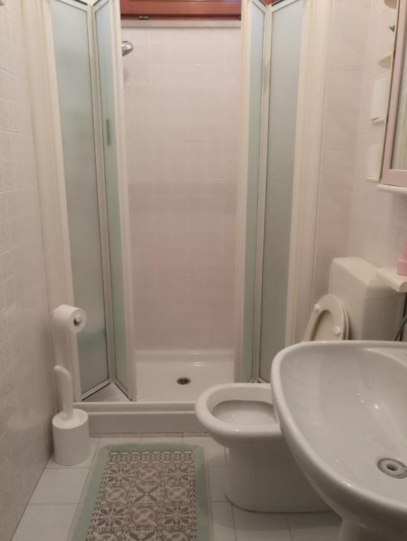 Koupelna v ubytování Le Magnolie B&B