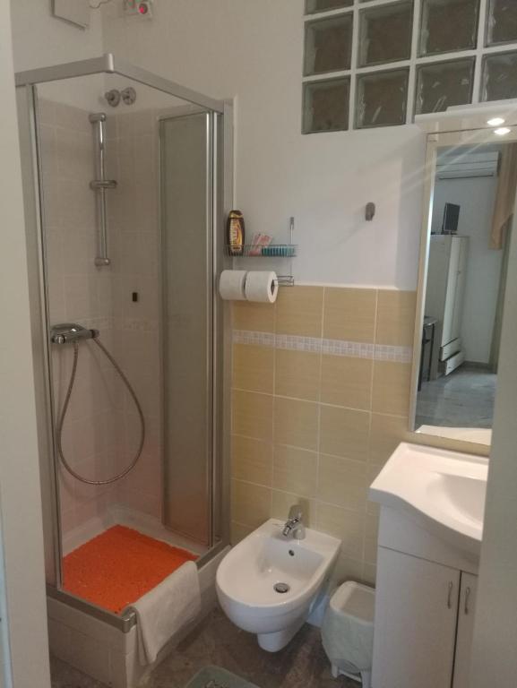 Koupelna v ubytování Le Magnolie B&B