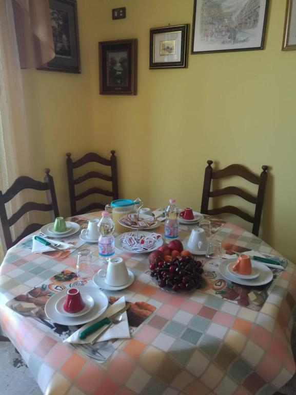 Jídlo v bed and breakfast nebo okolí