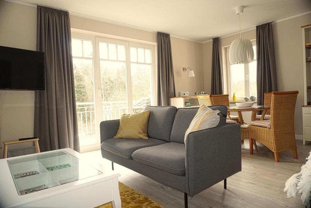 Χώρος καθιστικού στο Villa Seepferdchen Wohnung 05