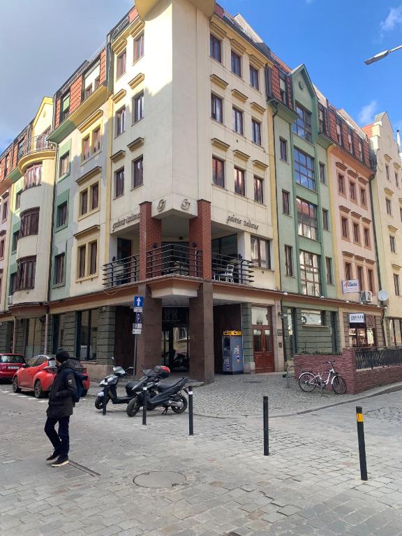 Budova, v ktorej sa apartmán nachádza
