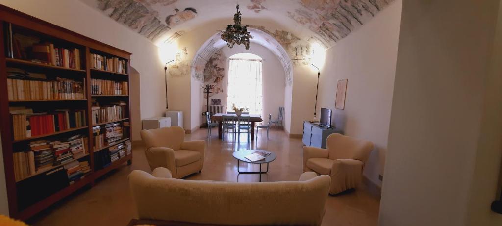 Posezení v ubytování Palazzo Bernardini B & B