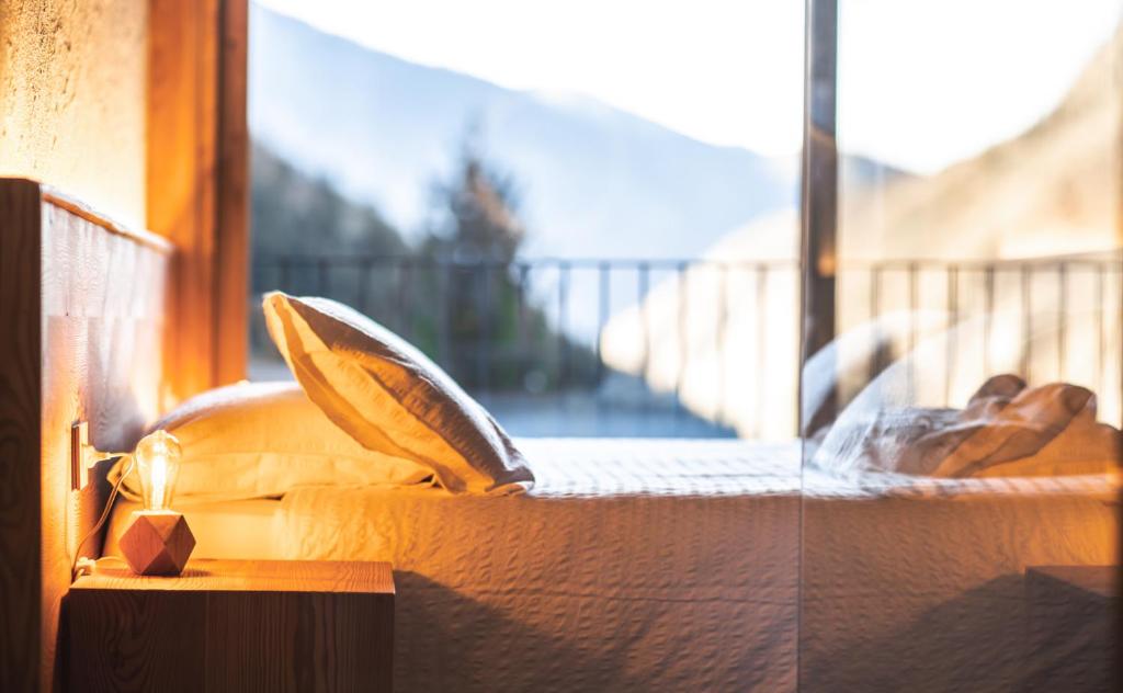 Nespecifikovaný výhled na hory nebo výhled na hory při pohledu z bed and breakfast
