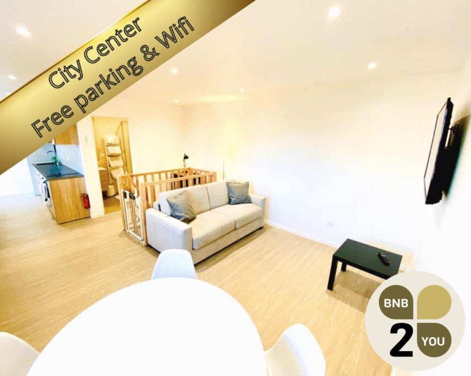Bnb2you Large and Pleasant duplex near Switzerland