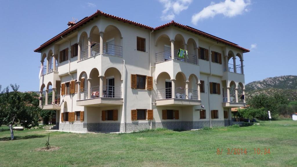 Budova, kde se apartmán nachází