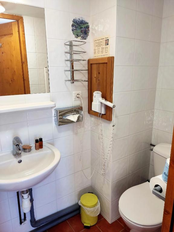 Koupelna v ubytování Epicéa Lodge Hôtel et Camping
