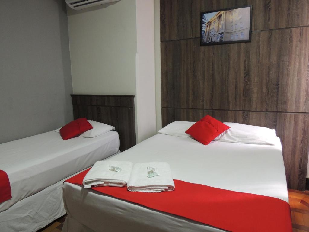 Hotel Gontijo Belo Horizonte - Próximo a Rodoviária e Praça Sete - Habitación Triple Estándar