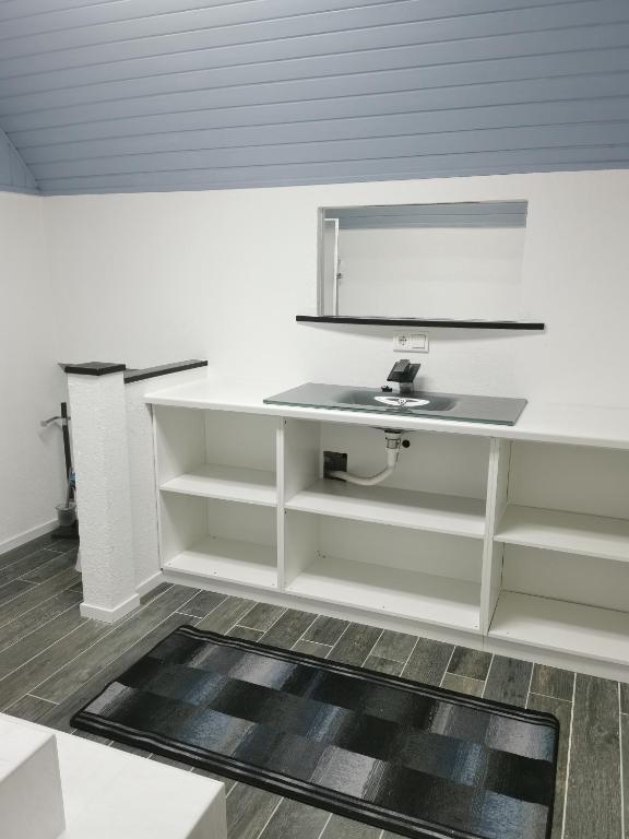 Kuchyň nebo kuchyňský kout v ubytování Ferienwohnung Pufitsch