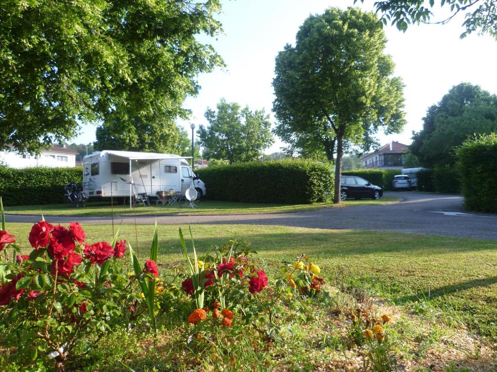 Zahrada ubytování Camping Vittel