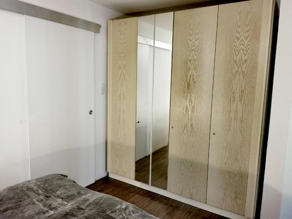 Postel nebo postele na pokoji v ubytování Ferienwohnung Pufitsch