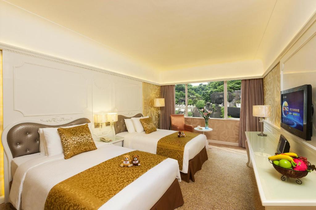 TV a/nebo společenská místnost v ubytování Hotel Riviera Macau