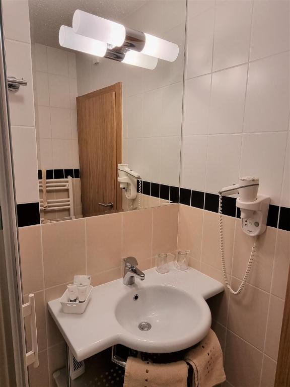 Koupelna v ubytování Apartments AD Radenci